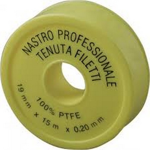 Teflon rotolo nastro 19x15mt - rotolo,
